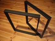 Noga metalowa stół Loft Industrial 72cmx60cm 60x20