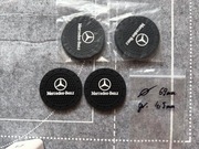 Antypoślizgowe podkładki do cupholderów Mercedes-Benz, nowe