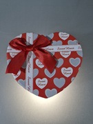 Pudełko na Prezent Serce z Wypełnieniem 