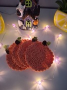 Podkładki pod kubek ( Dynie) 2 sztuki 