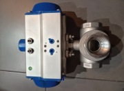 Zawór kulowy 1/1/2" napędzany pneumatycznie