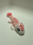 Figurka smok kwiatowy, wiosenny, różany, na Wielkanoc