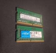 16GB RAM DDR4 2666Mhz SO-DIMM Crucial + Hynix