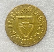 Żeton: replika monety Schilling/Szeląg Teutonic Order
