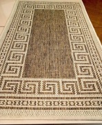 Dywan, chodnik  ,Boho  wzór grecki , beżowy, 60 x 100 cm, Multidecor..
