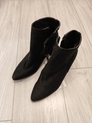 Botki na wysokim obcasie - 4660A-99X - Sinsay 38r