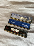 Zestaw RAM (3 szt.) - G.SKILL Aegis DDR4 | HyperX Fury | Genesis | BCM