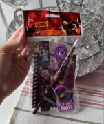 Camp Rock Disney Demi Lovato zestaw szkolny linijka notes