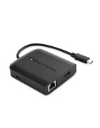 Wieloportowa przejściówka USB-c, HUB, Thunderbolt 3 Apple, Windows  
