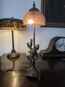Stara lampa figuralna Ferbel gabinetowa