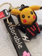 Brelok  na klucze z kreskówki Pokemon Pikachu