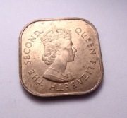 Malaje i Brytyjskie Borneo 1 cent 1961 PIĘKNA!