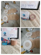 Zestaw tape tejpy plus naklejki na sutki piersi osłonki zaślepki 20 szt.