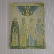 IKONA - Malowana na Płutnie