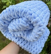 Koc dziecięcy 95*95 Alize puffy kocyk dla niemowląt 