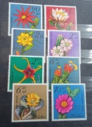 Znaczki Fi 2636 - 43 Kwiaty sukulentów Kaktusy stan** 1981r. czyste
