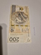 200 zł Zygmunt I Stary – RADAR – seria CR – oryginał - stan obiegowy