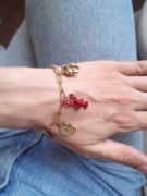 bransoletka krab rak stal nierdzewna stali nierdzewnej