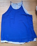 Top Naked Zebra, chabrowy, dwuwarstwowy, rozmiar M