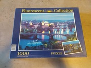 Puzzle 1000 - Praga nocą - Clementoni 68 x 48cm