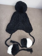 Czapka modna dziewczęca r.128-140