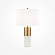 Lampa stołowa z białym abażurem MAYTONI BIANCO Z030TL-01BS