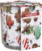 Świeca zapachowa w szkle Bispol CZAS RADOŚCI 22 h