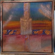 Zmiana systemowa w świecie zachodu. Obraz "ZNAK" sztuka nowoczesna