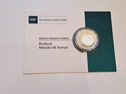 Brakteat Mieszka III Starego 10 zł