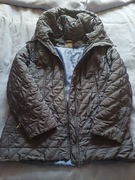 Kurtka pikowana z kapturem 