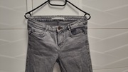 Spodnie Zara r. 36 szare NOWE denim
