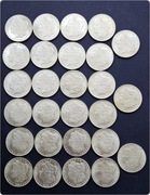 ZESTAW 27 MONET DOLAR MORGAN KAŻDA INNY ROK LITERKA O