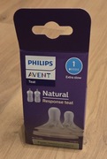 Philips Avent Natural Response, responsywny smoczek do butelki, SCY961/02
