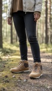 Damskie buty skórzane za kostkę zimowe Helly Hansen W The Forester trapery