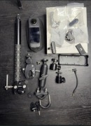 Insta 360x4 256gb, adapter mic