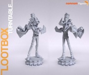 Figurka druk 3D żywica " Yugi Muto - Yu-gi-oh! - F1568 " - 223 mm