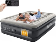 Olarhike Materac Łóżko Dmuchane Pompka 203x152x46