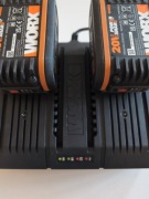 Akumulatory Worx 4.0ah 20v - 2szt z ładowarką 