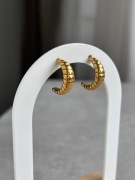 Kolczyki croissant Zezu jewelry