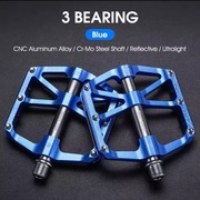 West Biking pedały platformowe Blue 3 łożyska maszynowe ~327g Jakość PRO