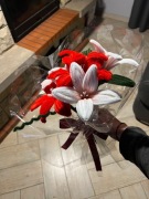 Własnoręcznie robione kwiaty 