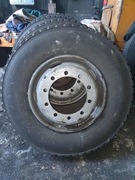 4 opony Bridgestone 11R22,5 M840 z felgami
