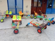 DUŻE Rowerki na pedały  Gokart na pedały Nie Berg 