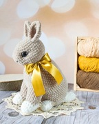 Zajączek,pluszowy królik, wielkanocny zając
