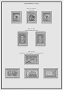 Karty Album na znaczki Czechosłowacja 1950-1960