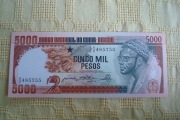 Gwinea Bissau 5000 franków st. 1