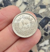 Moneta 10 piastrów piastres 1956 Syria