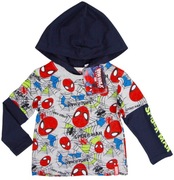 Marvel Ultimate Spiderman bluzka r.102/104(4L)