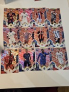 12 kart panini fifa 365 czerwone fans favorite