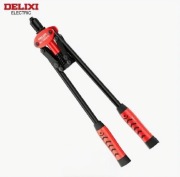 NITOWNICA RĘCZNA DWURĘCZNA 17" DELIXI HEAVY DUTY MOCNA DO NITÓW 3.2-4.8mm